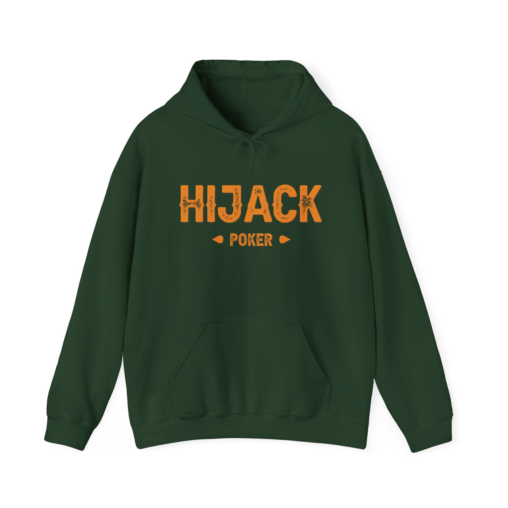Hijack Orange Logo Unisex Heavy Blend™ Hooded Sweatshirt