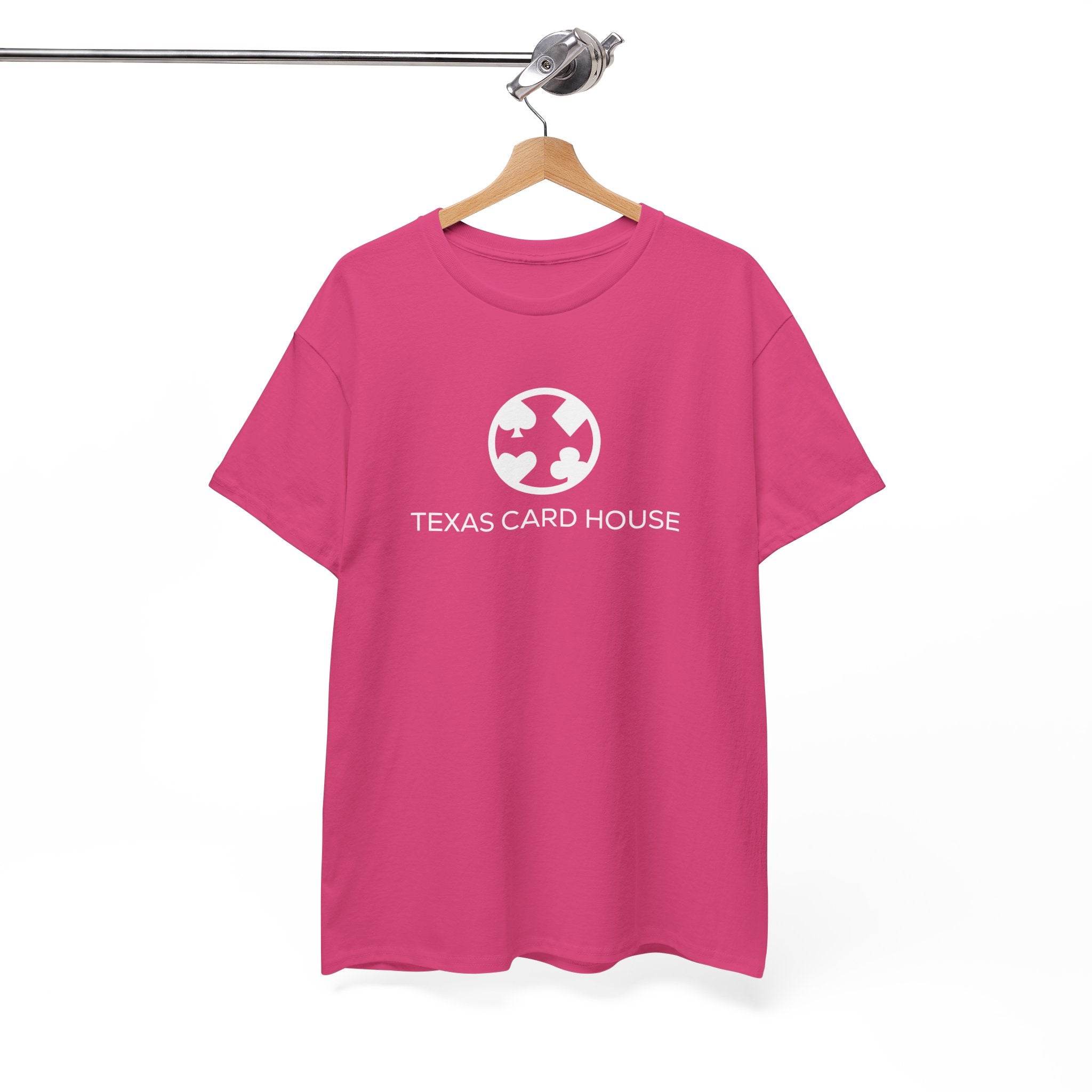 Texas Card House Unisex Heavy Cotton Tee