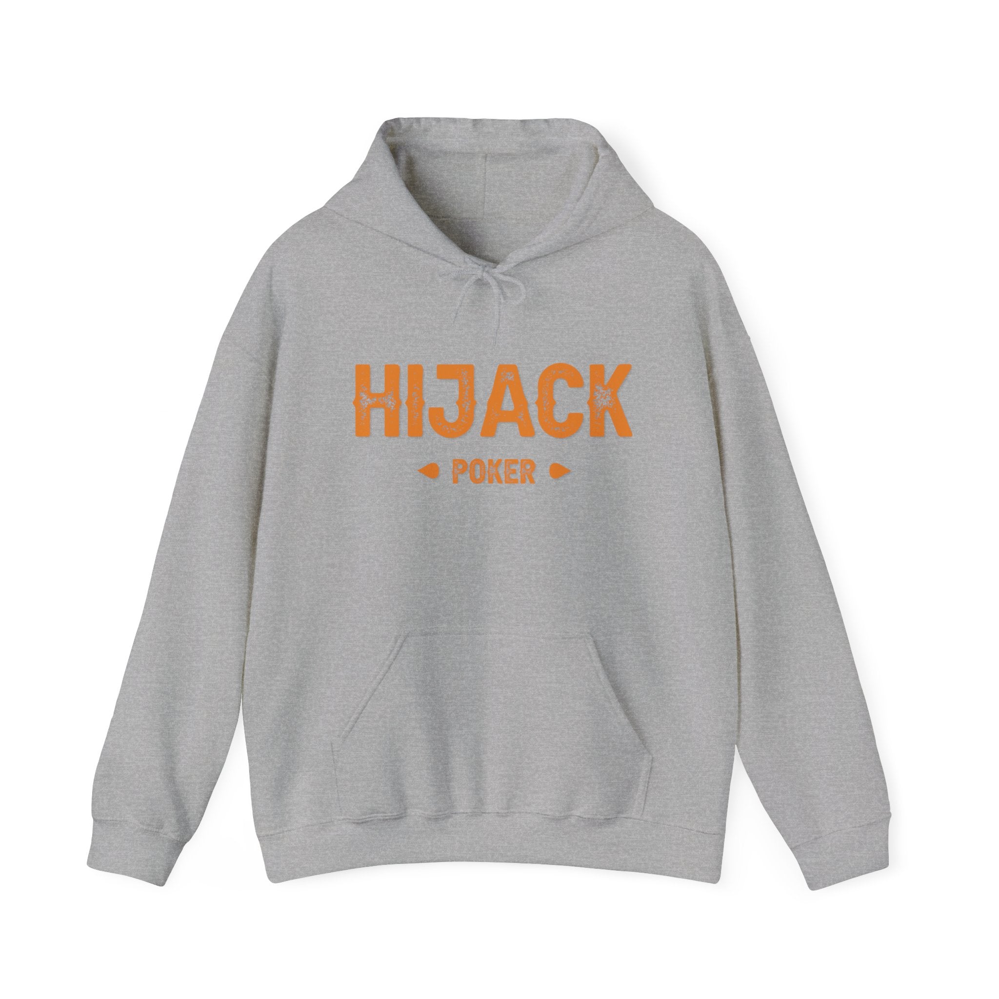 Hijack Orange Logo Unisex Heavy Blend™ Hooded Sweatshirt