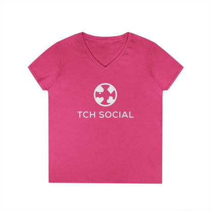 TCH Social Ladies' V-Neck T-Shirt