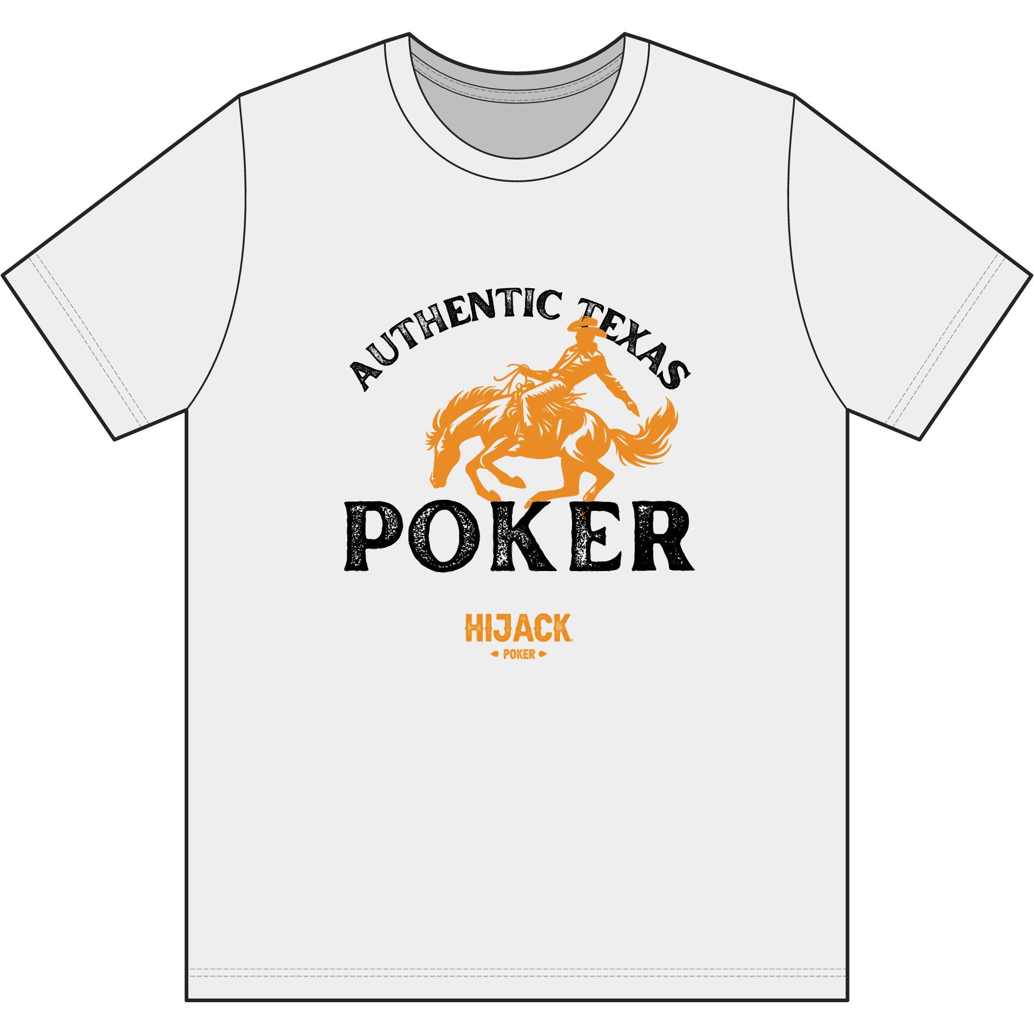 Authentic Texas Poker | HIJACK Tri-Blend Tee