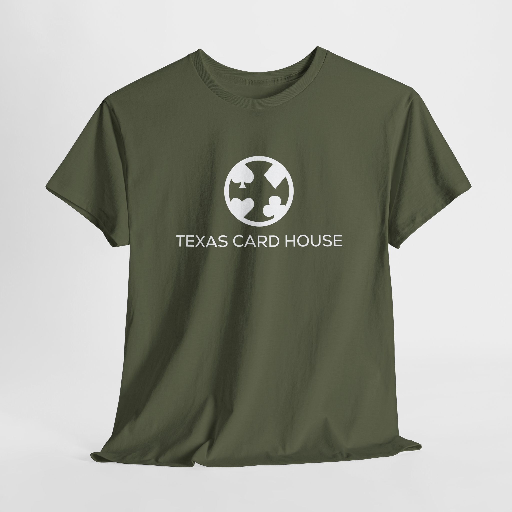 Texas Card House Unisex Heavy Cotton Tee