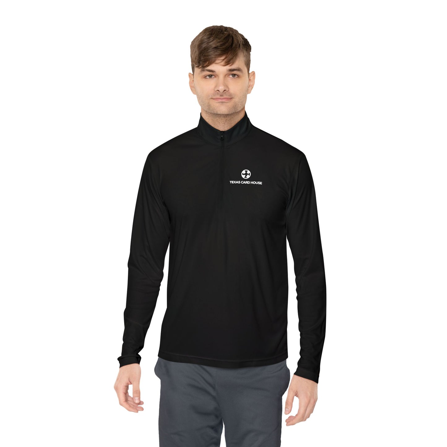 Texa Card House Unisex Quarter-Zip Pullover