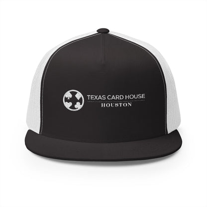 Texas Card House Houston 5 Panel Trucker Cap (Embroidery)