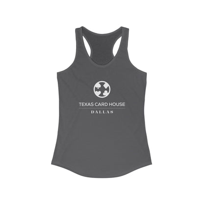 Texas Card House Dallas Women's Ideal Racerback Tank