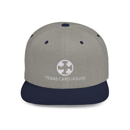 Texas Card House Flat Bill Snapback