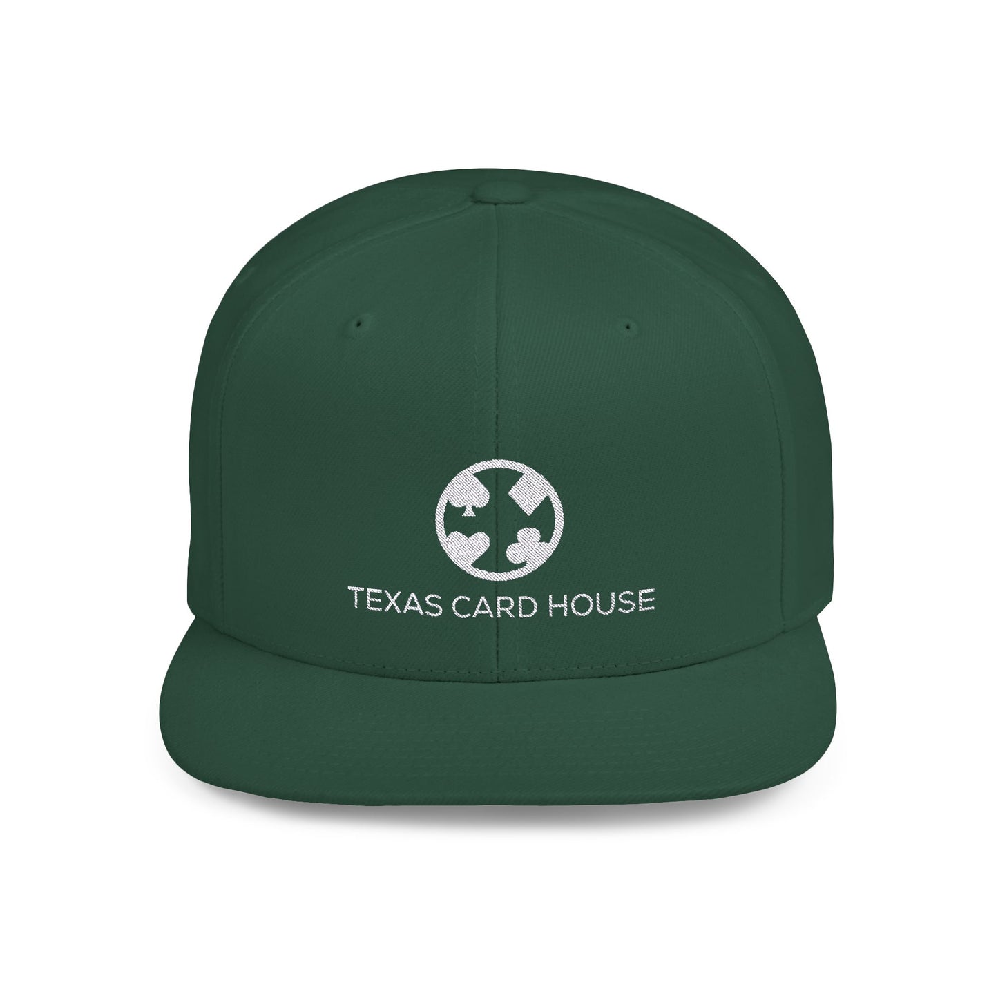 Texas Card House Flat Bill Snapback