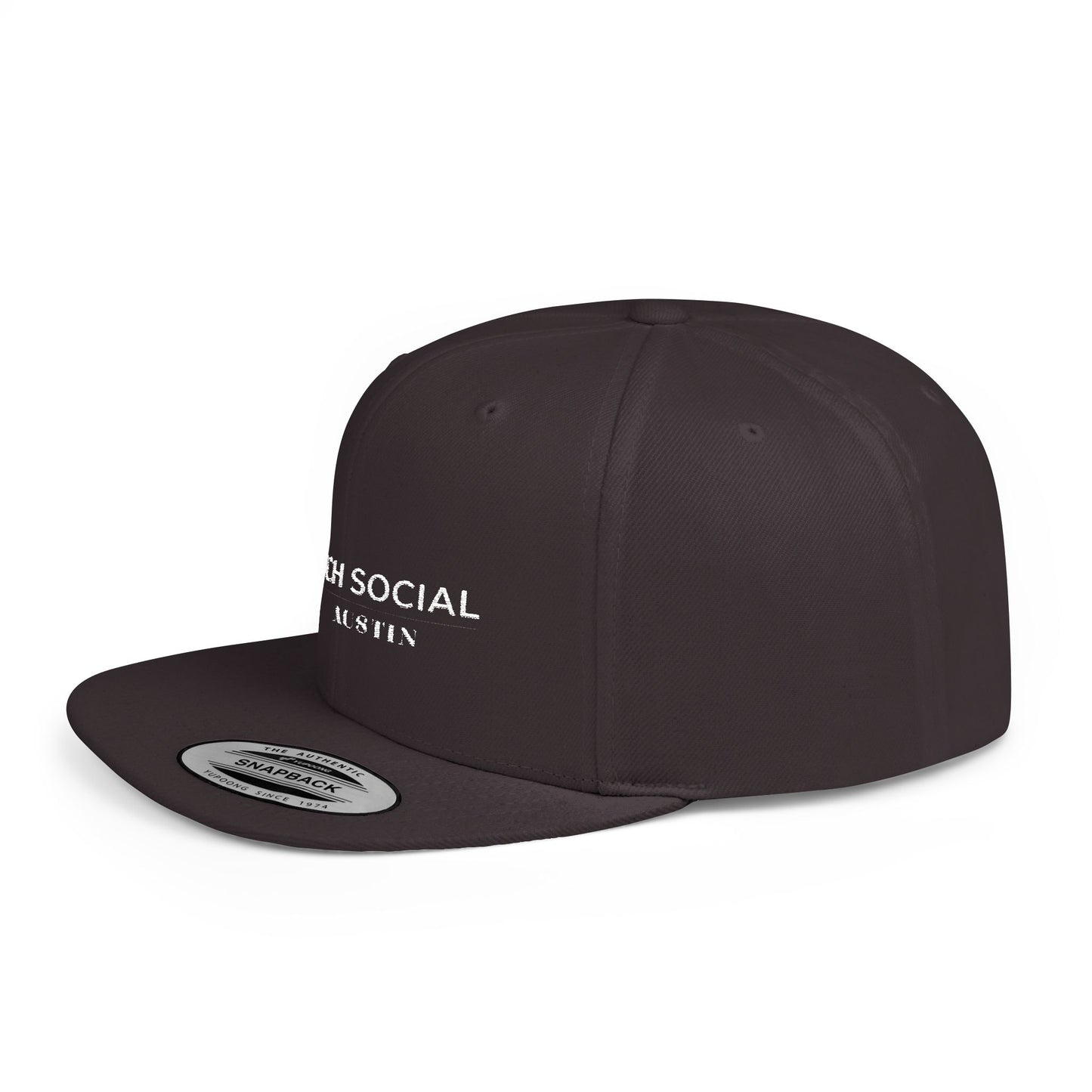 TCH Social Austin Flat Bill Snapback