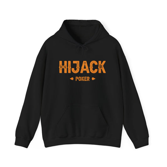 Hijack Orange Logo Unisex Heavy Blend™ Hooded Sweatshirt