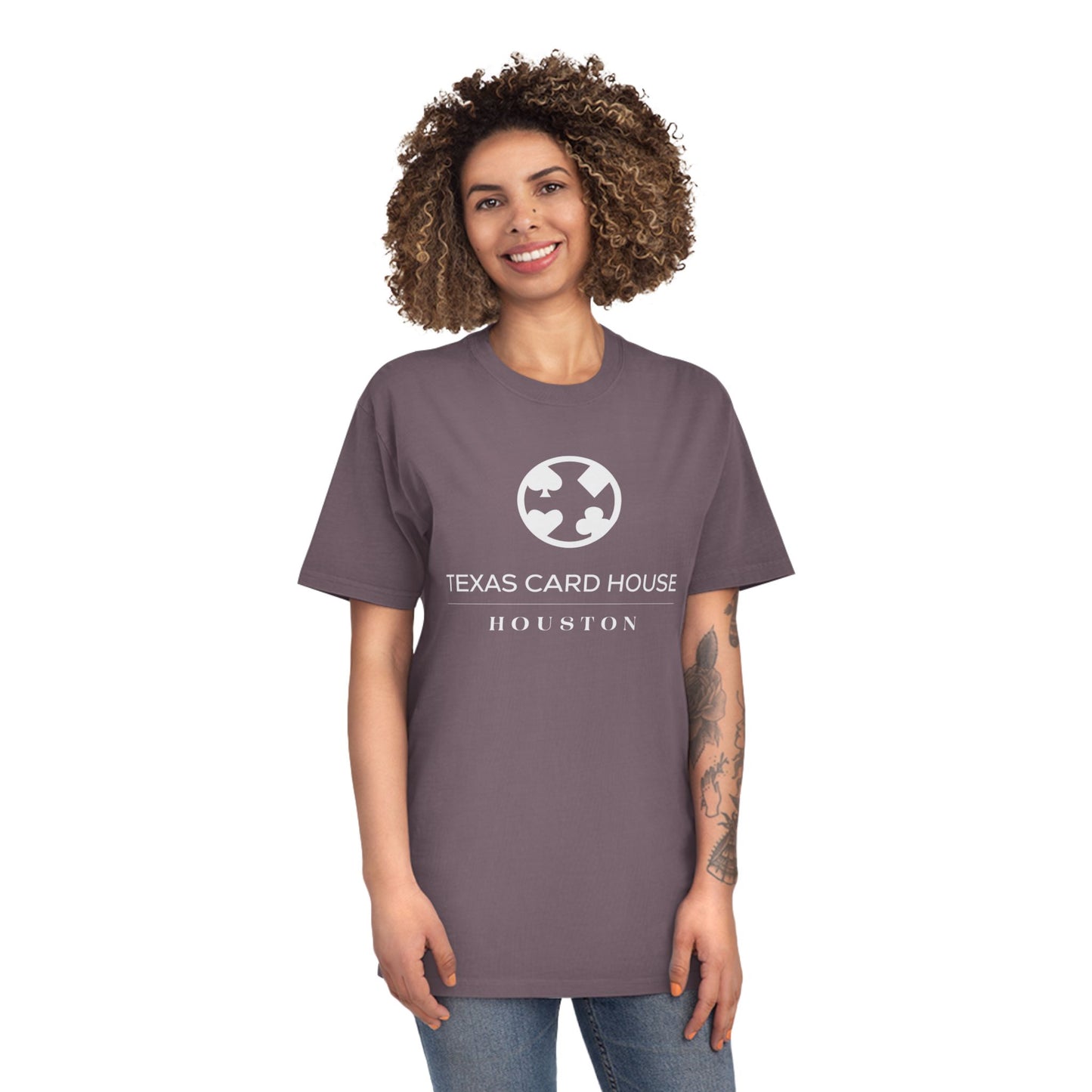 Texas Card House Houston Unisex Faded Shirt