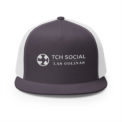 TCH Social Las Colinas 5 Panel Trucker Cap (Embroidery)